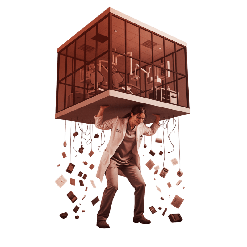 Problème fragilité système gestion matériel cabinet dentaire - ClinicPilot solution logiciel professionnel