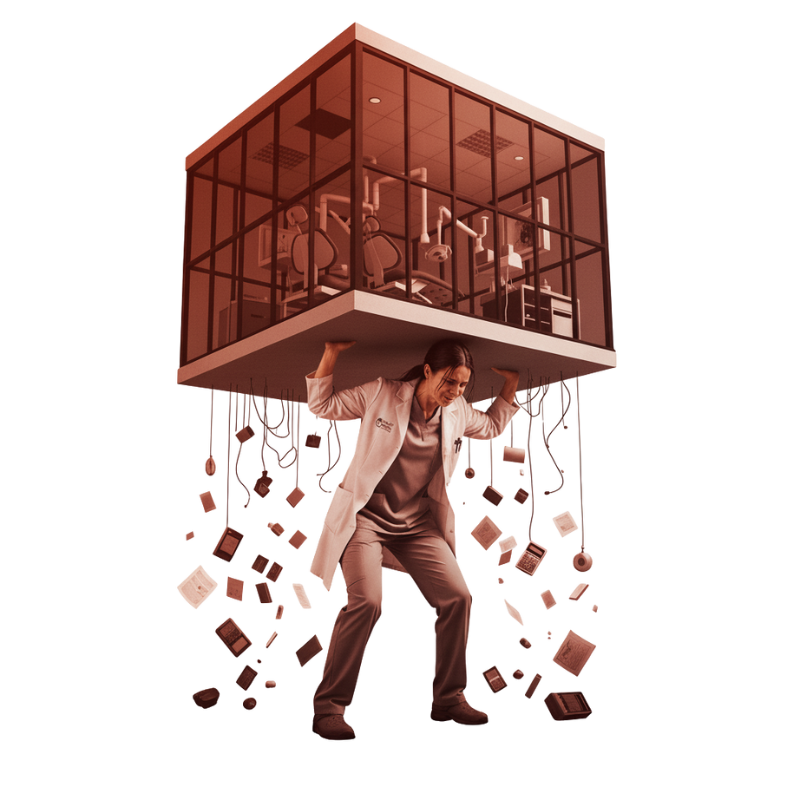 Problème fragilité système gestion matériel cabinet dentaire - ClinicPilot solution logiciel professionnel